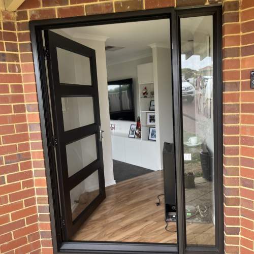 Entry Hinged Door with Fixed Window, Perth, Western Australia
